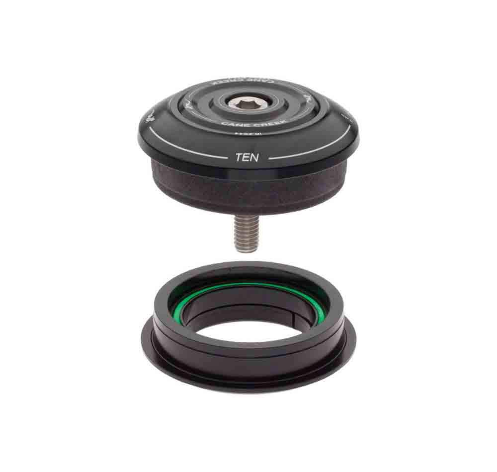 Cane Creek 10 Series, ZS44/28.6mm Upper with Short Top Cover and ZS44/30.0mm Lower, Black